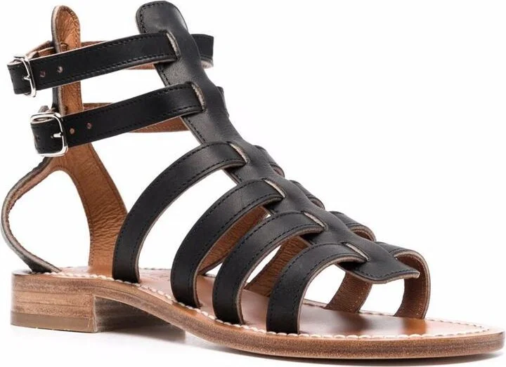 K.Jacques Sybaris Leather Sandals - Image 3