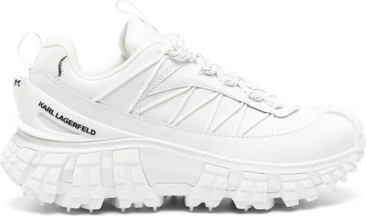 K/TRAIL leather sneakers