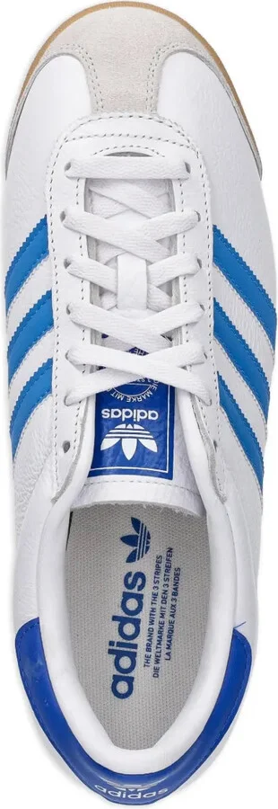 K74 leather three-stripe sneakers - Image 3