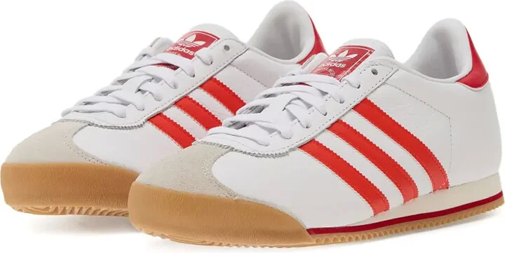 K74 three-stripes leather sneakers - Image 3