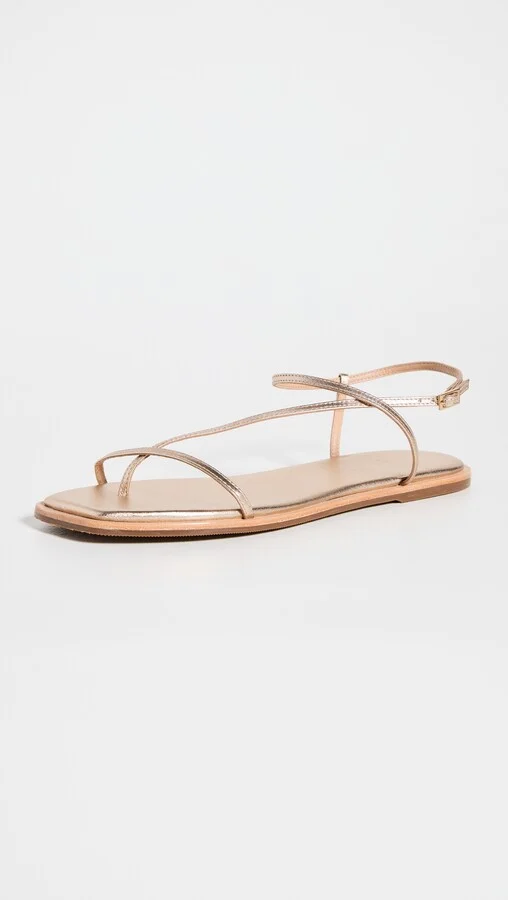 KAANAS Alayta Square Toe Naked Sandals - Image 2