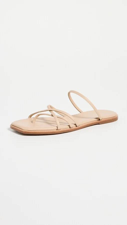 KAANAS Kapok Square Toe Strappy Slides - Image 4