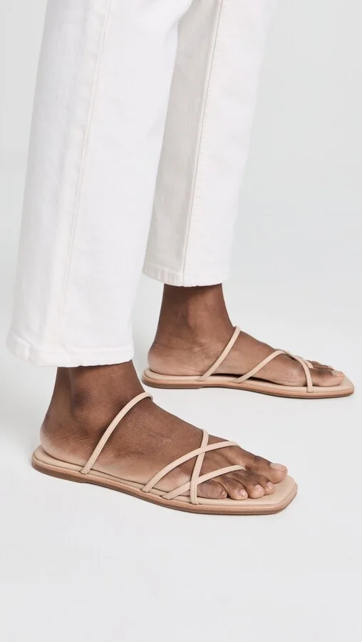 KAANAS Kapok Square Toe Strappy Slides - Image 5
