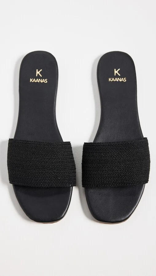 KAANAS Mallow Textured Band Slide - Image 2