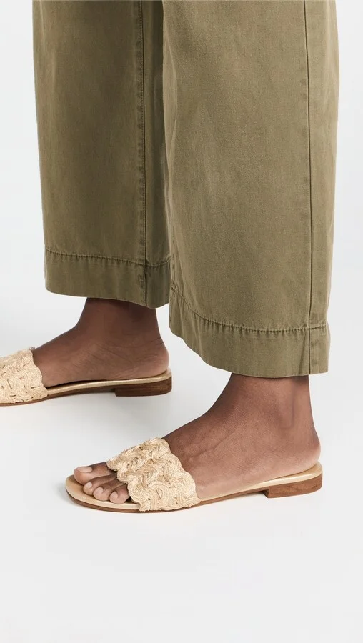 KAANAS Nash Textured Band Slip On Sandal - Image 3