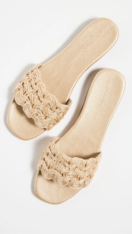 KAANAS Nash Textured Band Slip On Sandal - Image 5