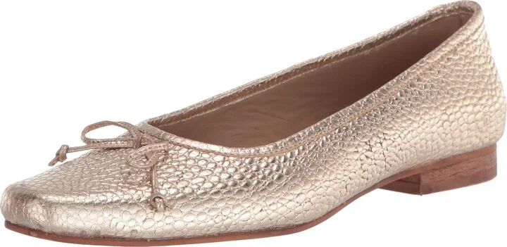 KAANAS Women's Riga Square-Toe Ballet Flat