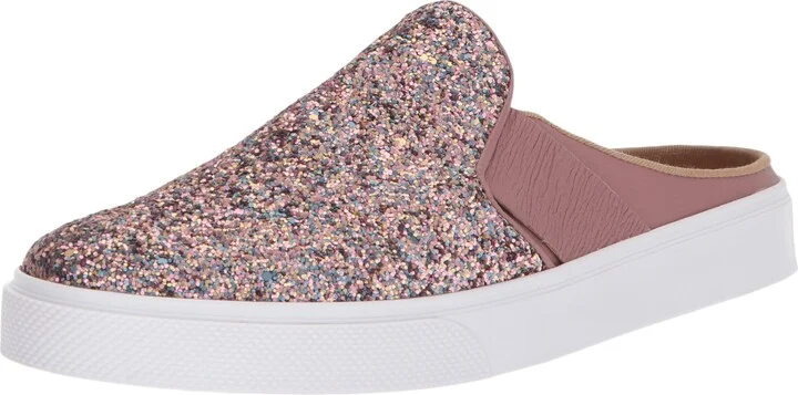 KAANAS Women's San Rafael Contrast Heel Lace-Up Leather Casual Fashion Sneaker