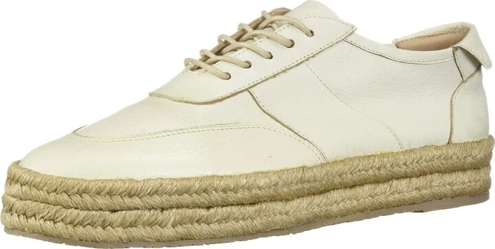 KAANAS Women's Sandy Bay LACE UP Espadrille Platform Sneaker