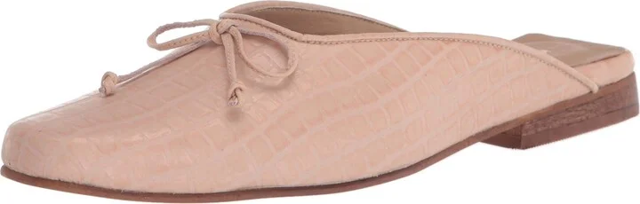 KAANAS womens Seville Square-toe Ballerina Mule