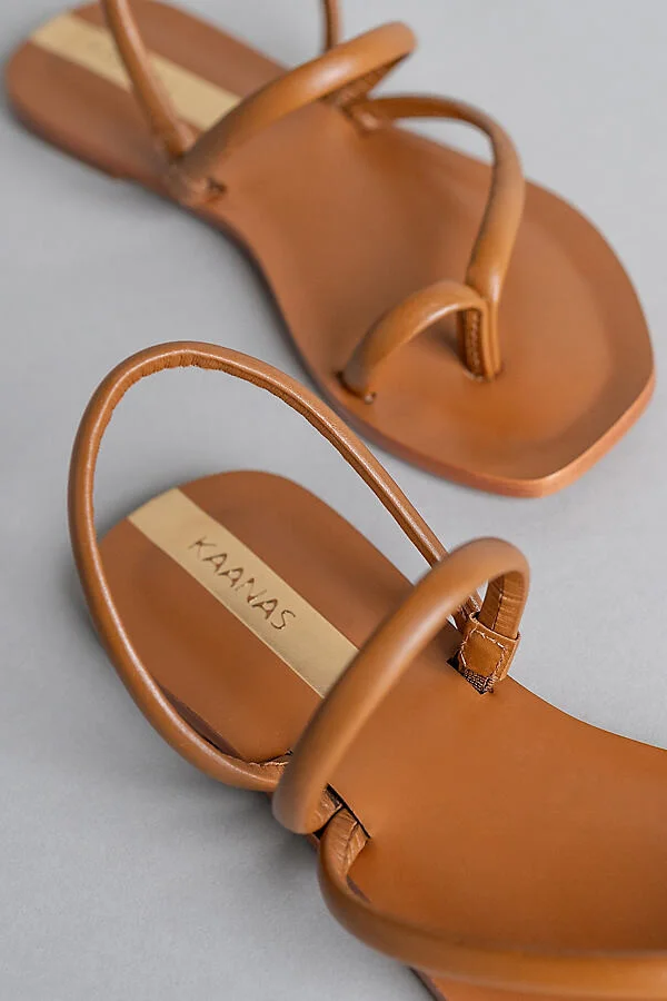 Kaanaz Aztec Strappy Sandals - Image 3