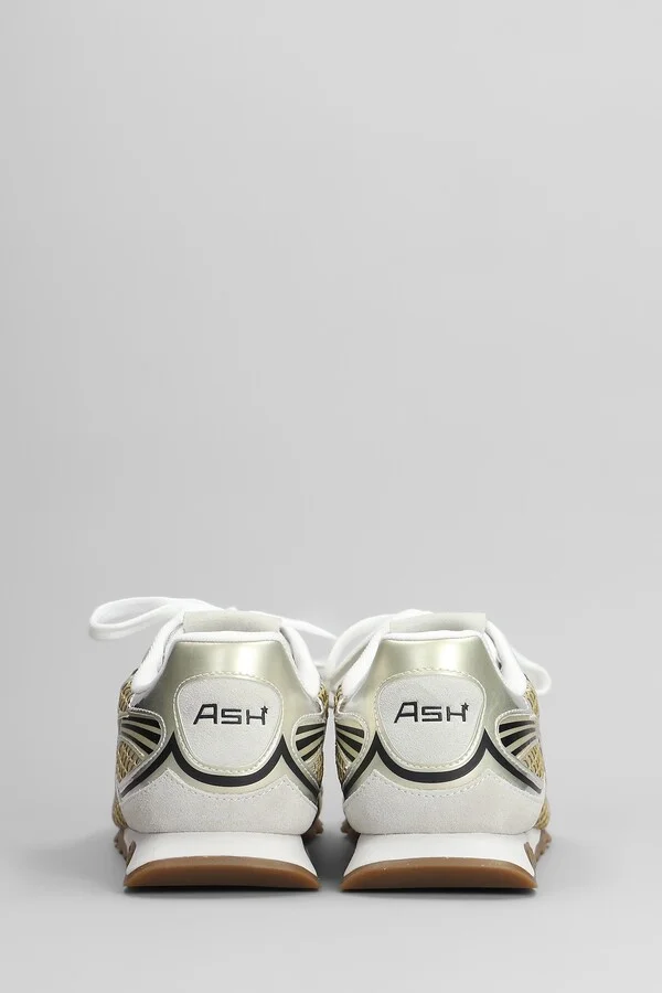 Kabuki Sneakers In Beige Suede And Fabric - Image 4