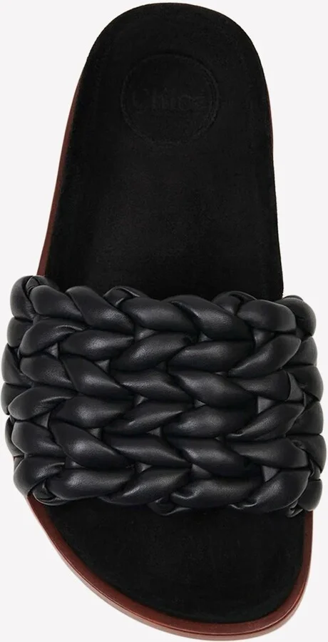 Kacey Footbed Braided Slides - Image 2