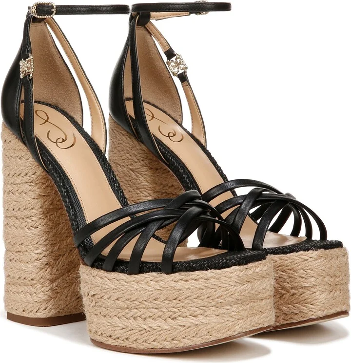 Kade Ankle Strap Espadrille Platform Sandal - Image 9