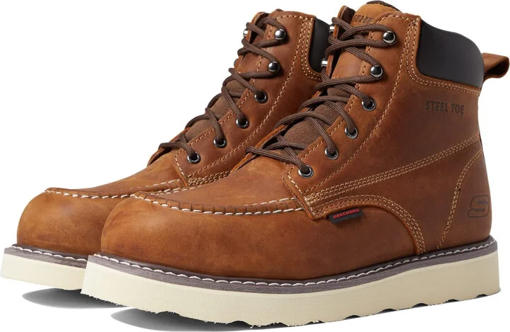Kadmiel Truett 200121-CDB Mens US 10.5 Brown Leather Work Boots EEE4093
