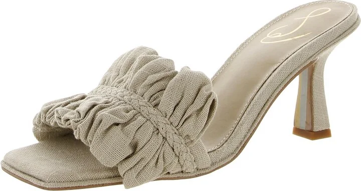 Kady Womens Satin Slide Heels