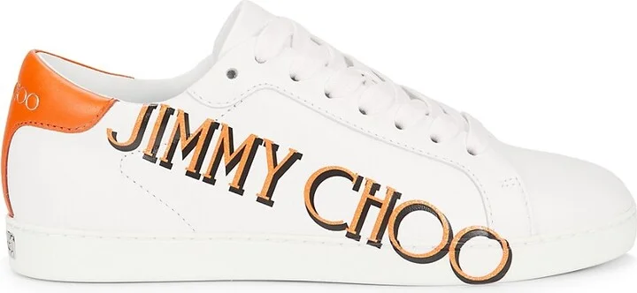 Kai Logo-Print Leather Low-Top Sneakers