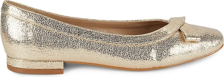 Kaia Metallic Ballet Flats