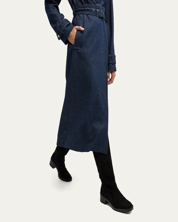 Kaia Suede Knee Boots - Image 3