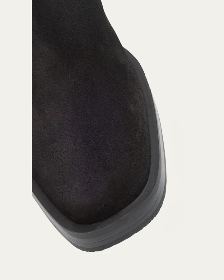 Kaia Suede Knee Boots - Image 4