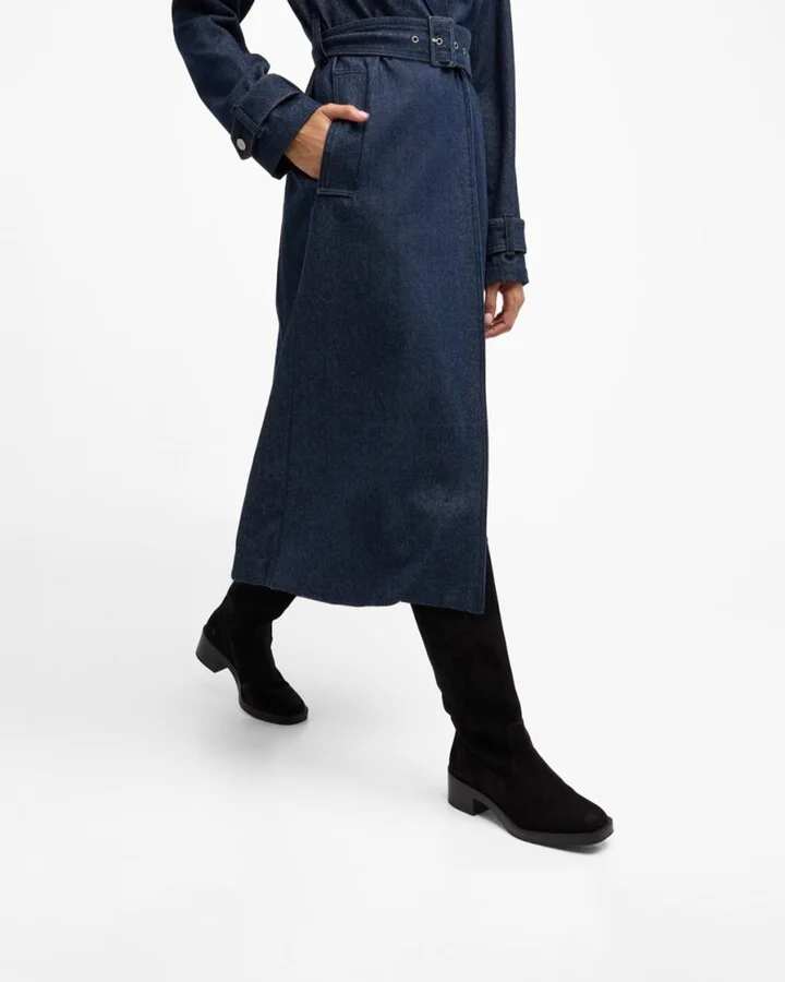 Kaia Suede Knee Boots - Image 4