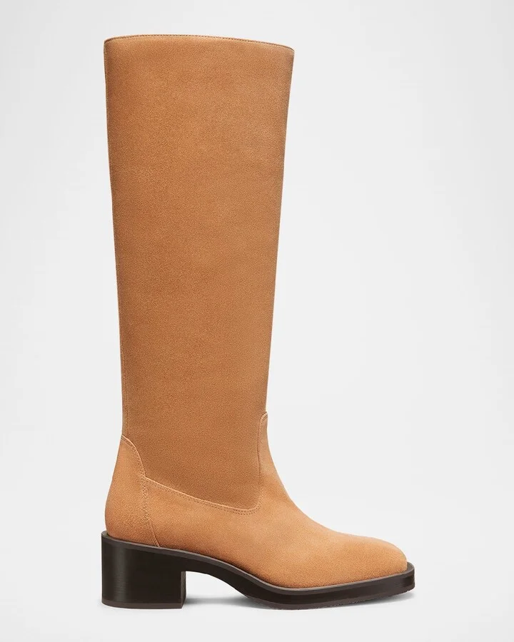 Kaia Suede Knee Boots