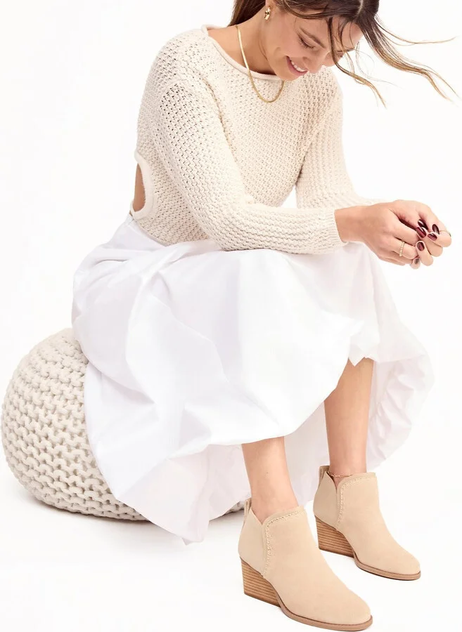 Kaia Suede Wedge Boot - Image 2