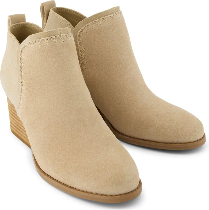 Kaia Suede Wedge Boot - Image 4