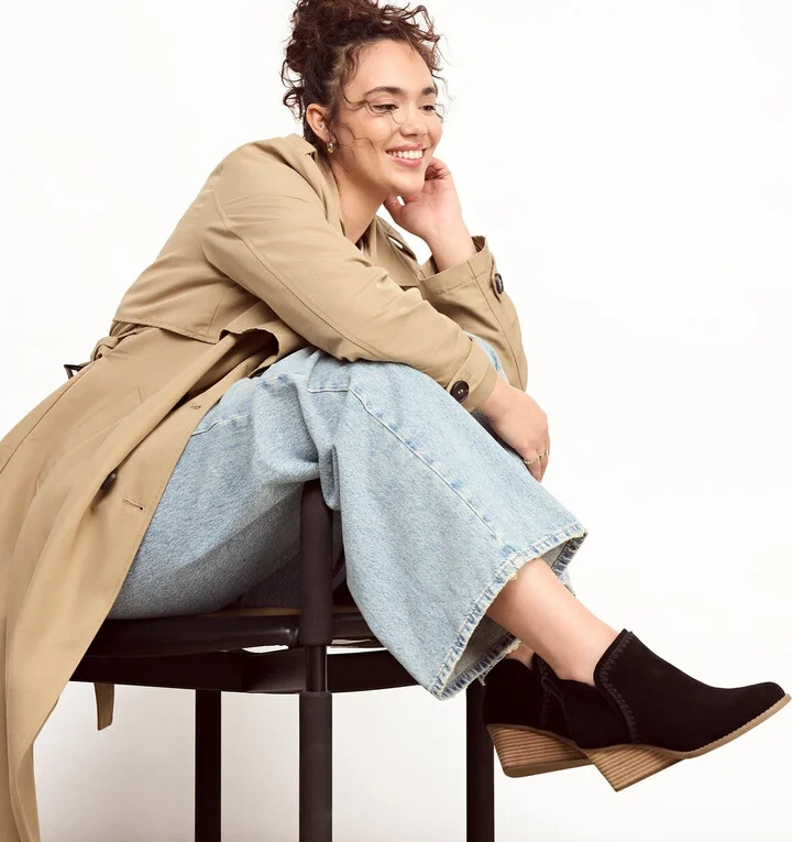 Kaia Suede Wedge Boot - Image 2