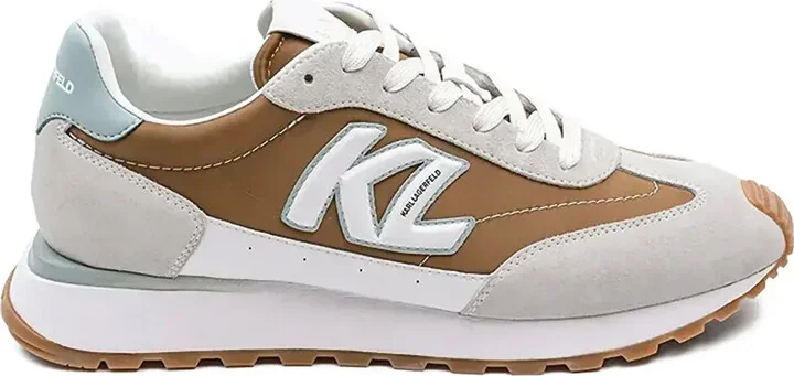 Kairo suede panelled sneakers