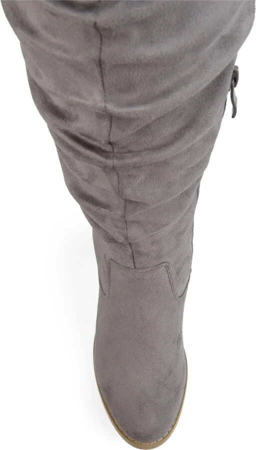 Kaison Wide Calf Ruched Tall Boot - Wide Calf - Image 4