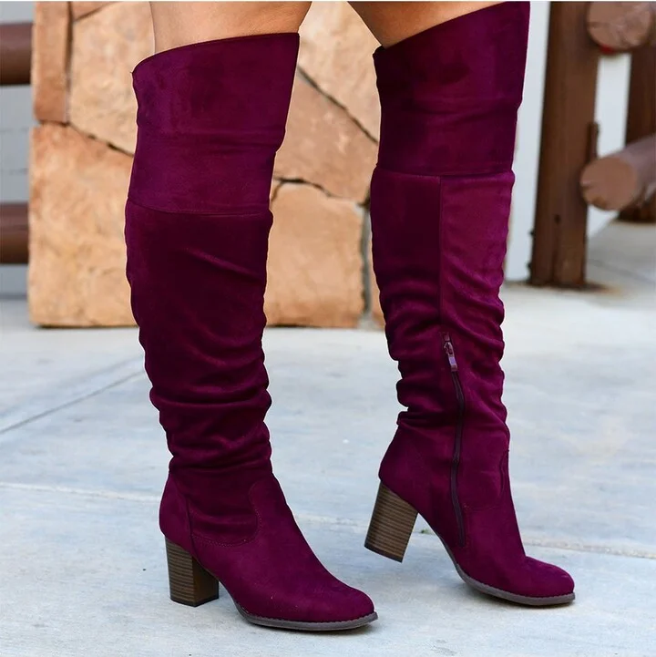 Kaison Wide Calf Ruched Tall Boot - Wide Calf - Image 8