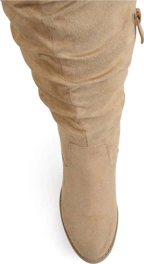 Kaison Wide Calf Ruched Tall Boot - Wide Calf - Image 11