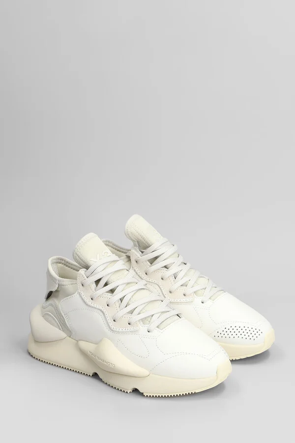 Kaiwa Sneakers In White Leather - Image 2