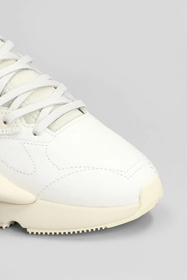 Kaiwa Sneakers In White Leather - Image 5