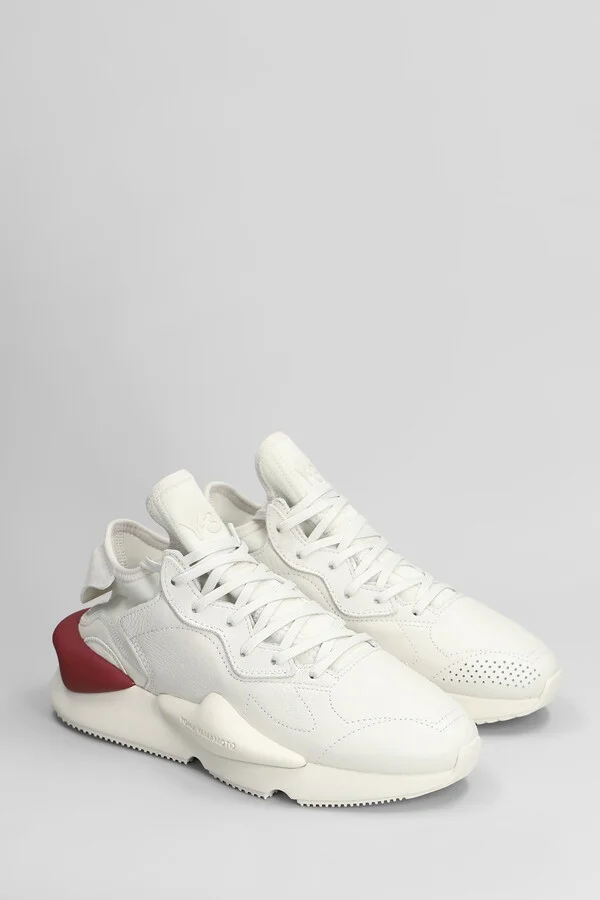 Kaiwa Sneakers In White Leather - Image 2