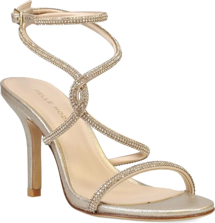 Kaleah Crystal Strappy Sandal
