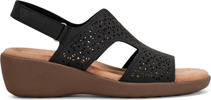 Kali Laser-Cut Slingback Sandal - Image 3