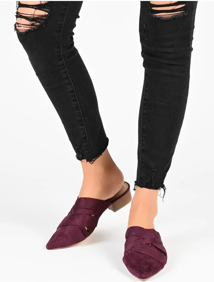 Kalida Pointed Toe Mule - Image 10