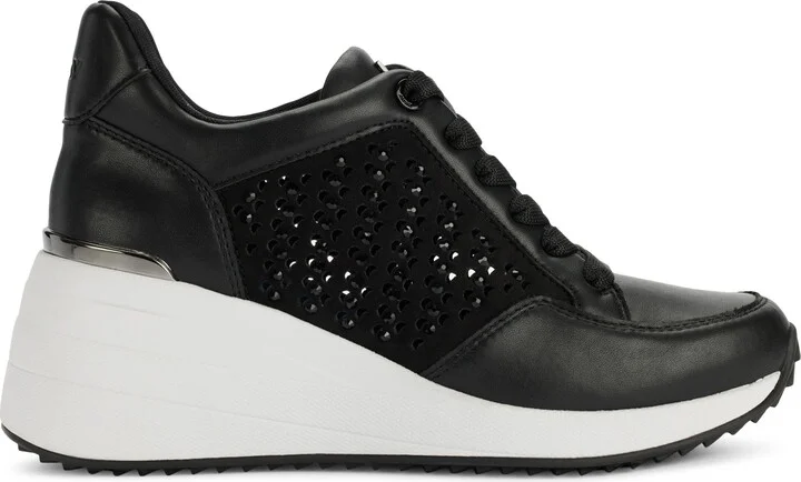 Kalinda Rhinestone Wedge Sneaker - Image 2
