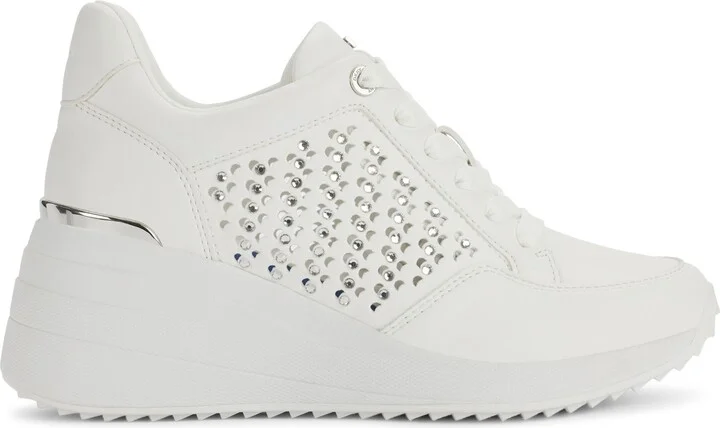 Kalinda Rhinestone Wedge Sneaker - Image 7