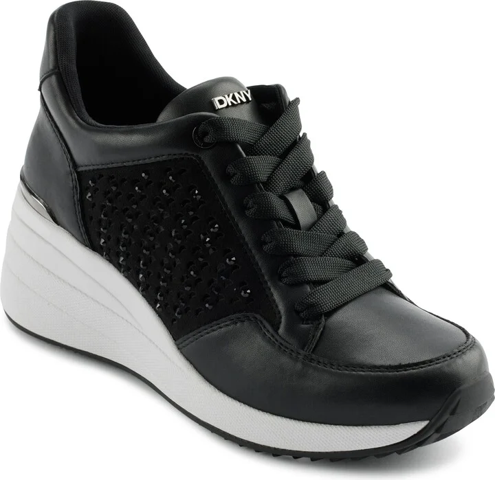 Kalinda Rhinestone Wedge Sneaker