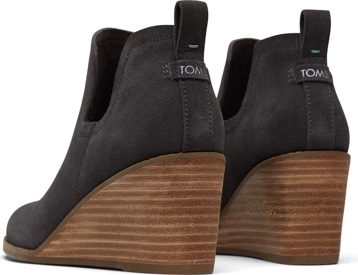 Kallie Suede Wedge Boot - Image 3
