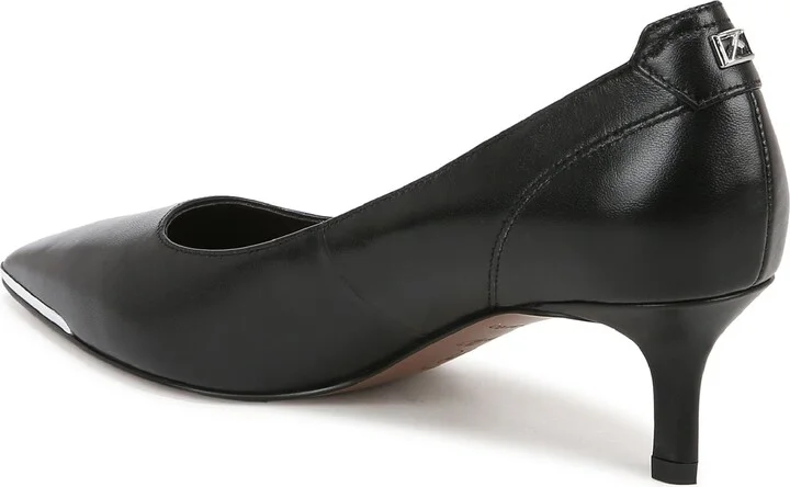 Kalsa Pointed Toe Kitten Heel Pump - Image 2