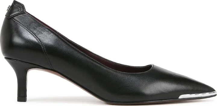 Kalsa Pointed Toe Kitten Heel Pump - Image 3