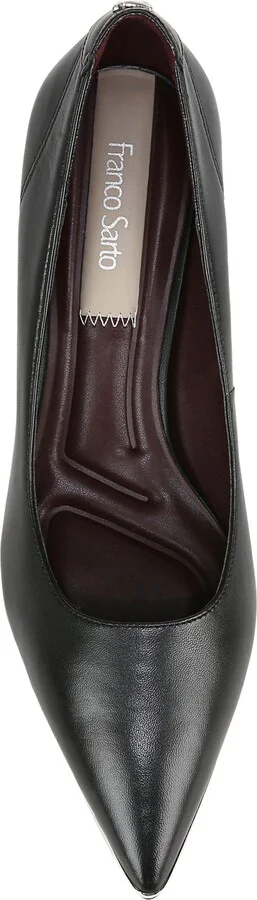 Kalsa Pointed Toe Kitten Heel Pump - Image 5
