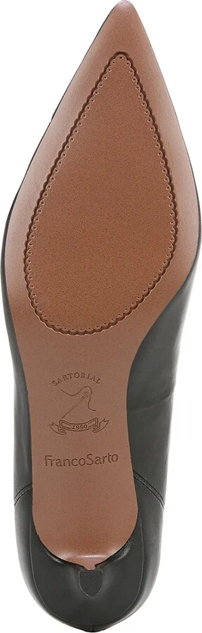 Kalsa Pointed Toe Kitten Heel Pump - Image 6