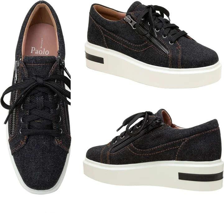 Kalula Denim Zip Sneaker - Image 7