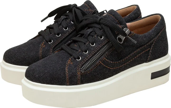 Kalula Denim Zip Sneaker - Image 9