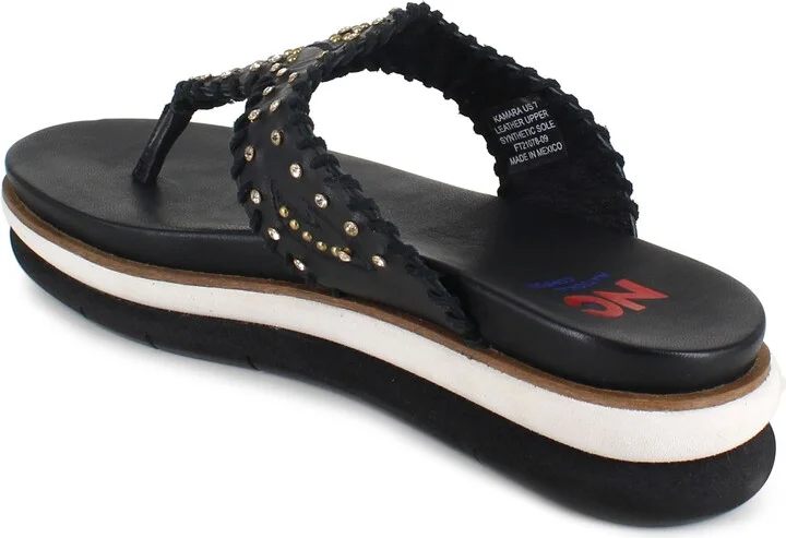 Kamara Crystal Embellished Platform Flip Flop - Image 8